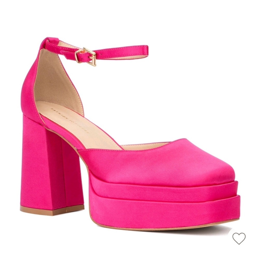 Wild Fable Women's Pink Platform Heels